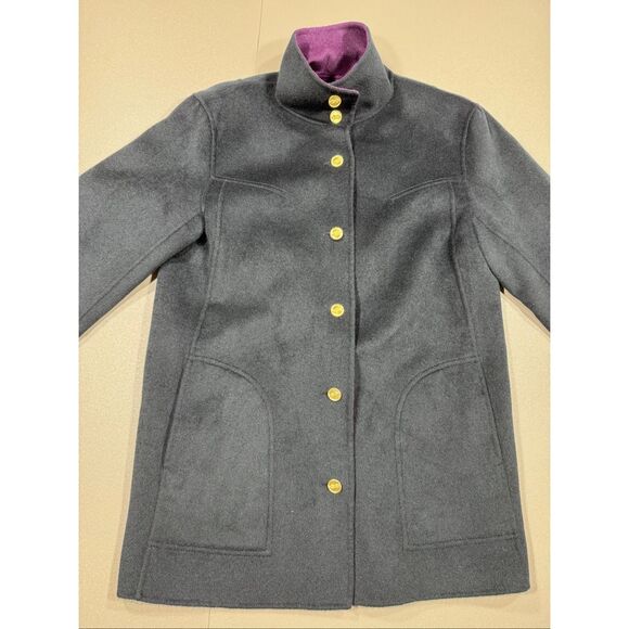 St. John Jackets & Blazers - St. John Reversible Wool/Cashmete Blend Coat